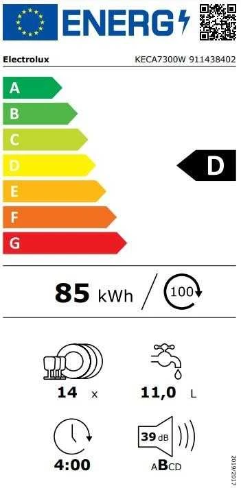 Indaplovė Electrolux KECA7300W