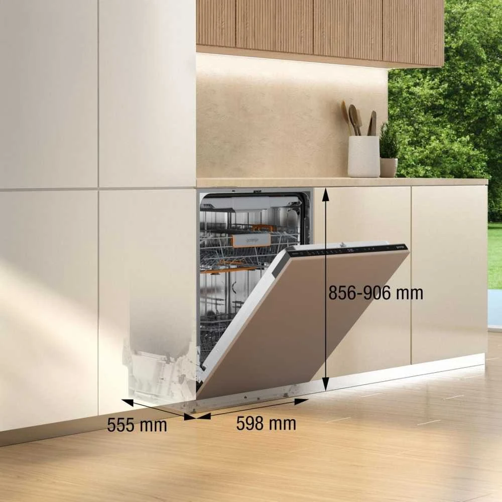 Gorenje GV663B65XXL indaplovė Undercounter 14 place settings D