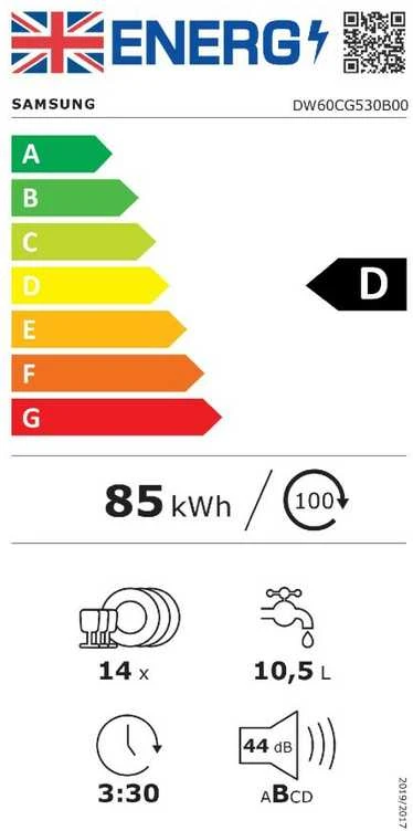 Indaplovė Samsung DW60CG530B00