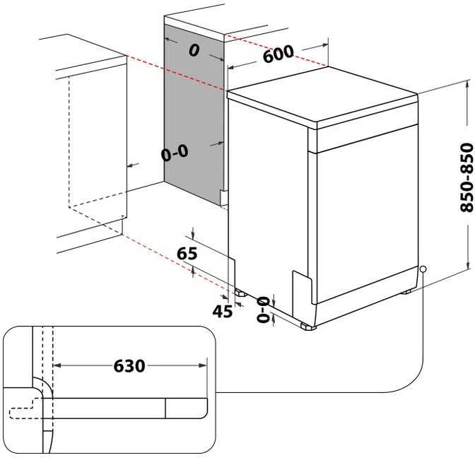 Indaplovė Whirlpool W7F HS51 X