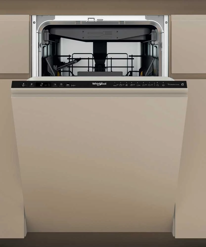 Whirlpool Indaplovė | WH6IC11BS7LA0 | Built-in | Plotis 44.8 cm | Number of place settings 11 | Number of programs 9 | Energy efficiency class C | Ekranas | Juodas