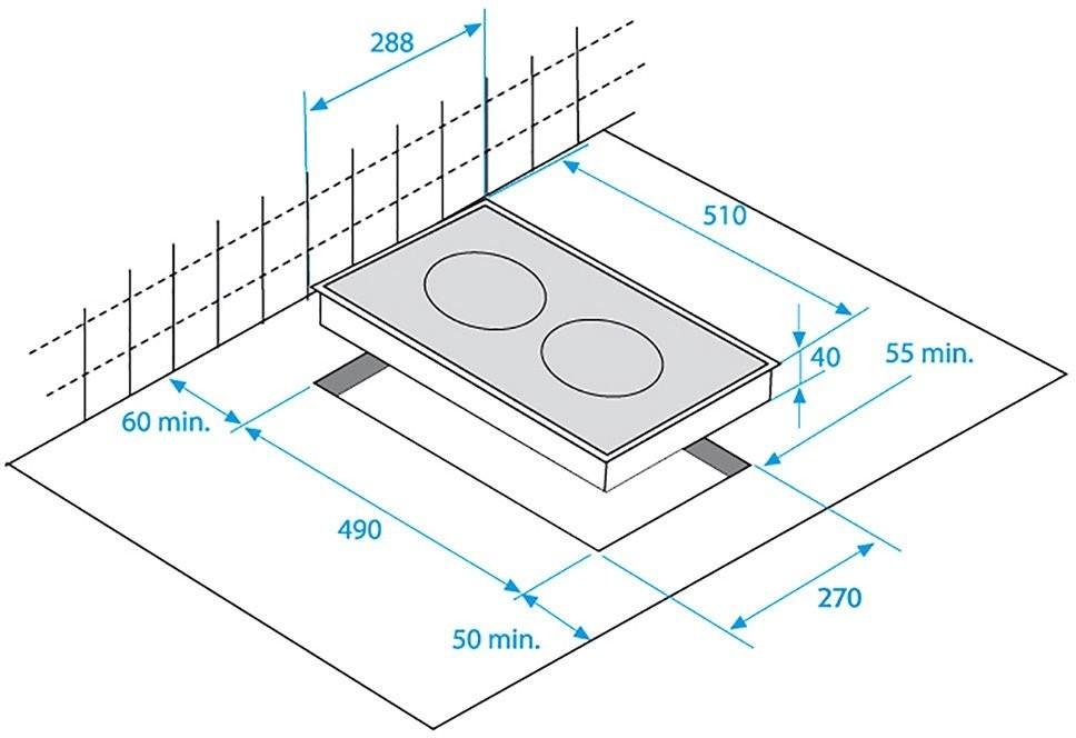 Kaitlentė BEKO HDMI32400DTX 30 cm DOMINO jutiklis INDUKCIJA Elektrinė su rėmeliu