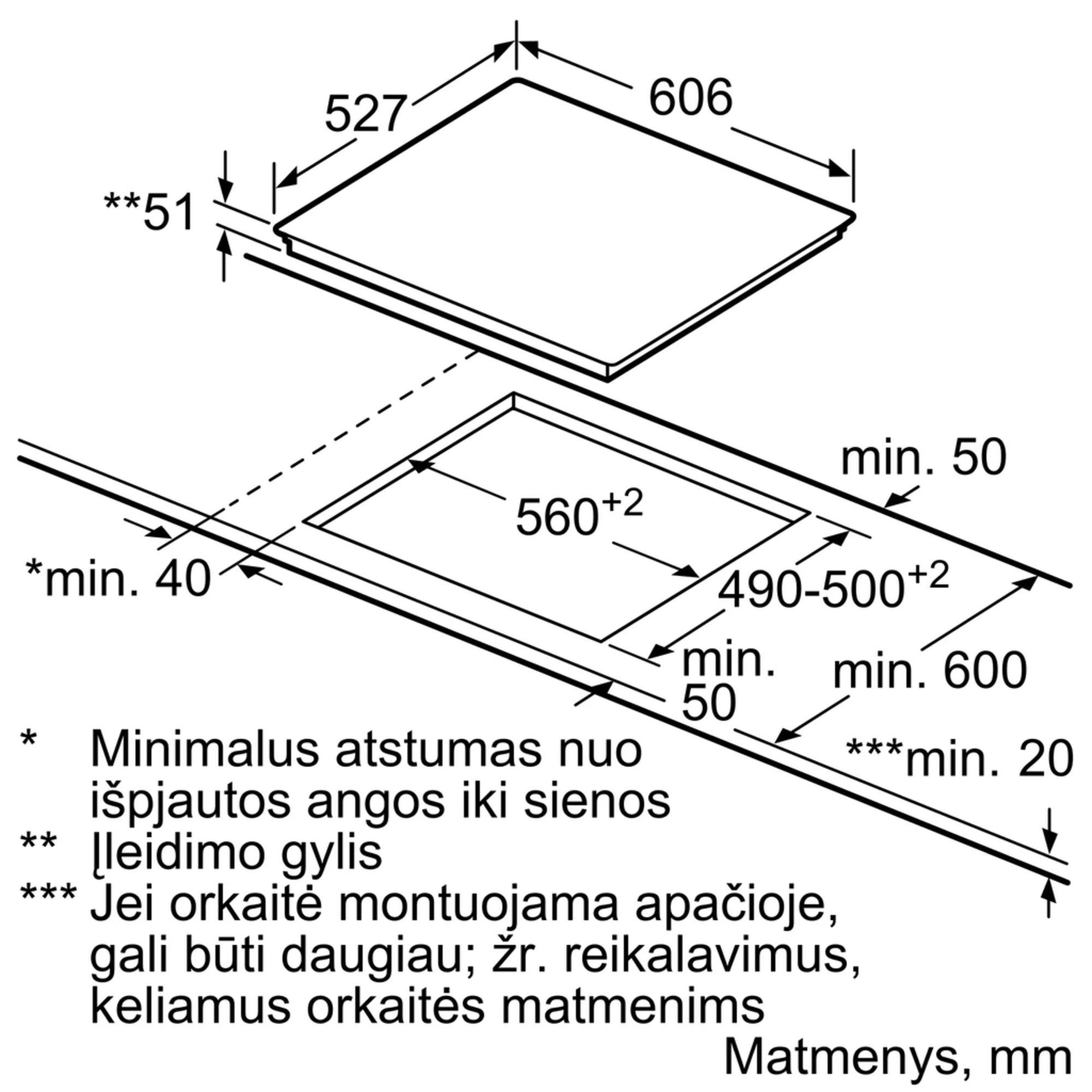 Indukcinė kaitlentė Bosch PXY675DC1E