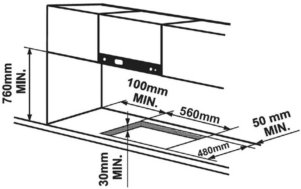 Indukcinė kaitlentė Freggia HCI64B/1