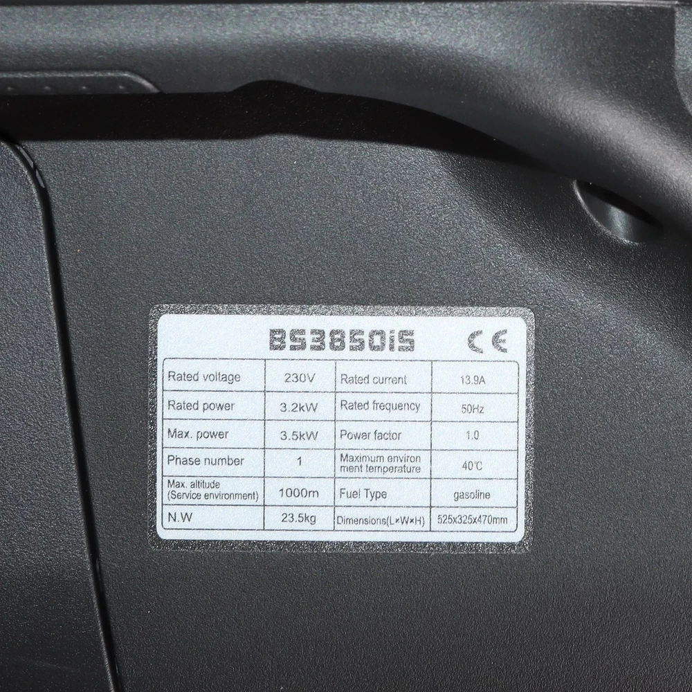 Inverterinis elektros generatorius Astor 3850iS, 3,2kW/3,5kW