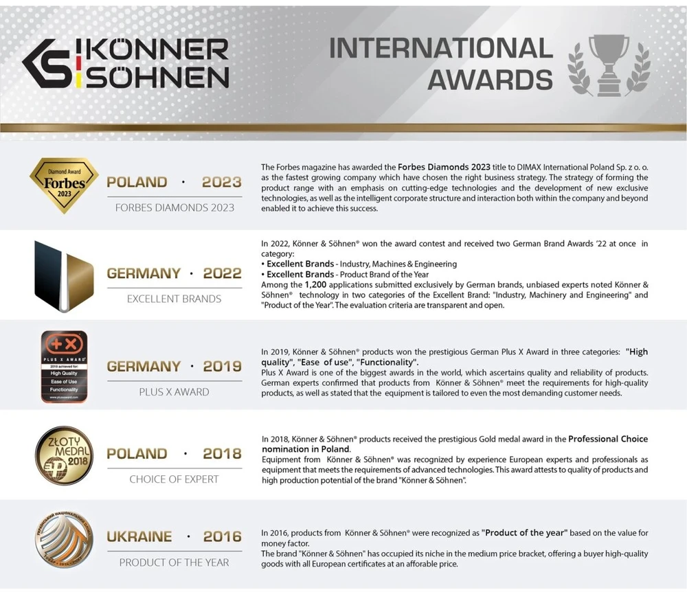 Könner &amp; Söhnen KS Inverterinis generatorius Könner & Söhnen KS 3100i S