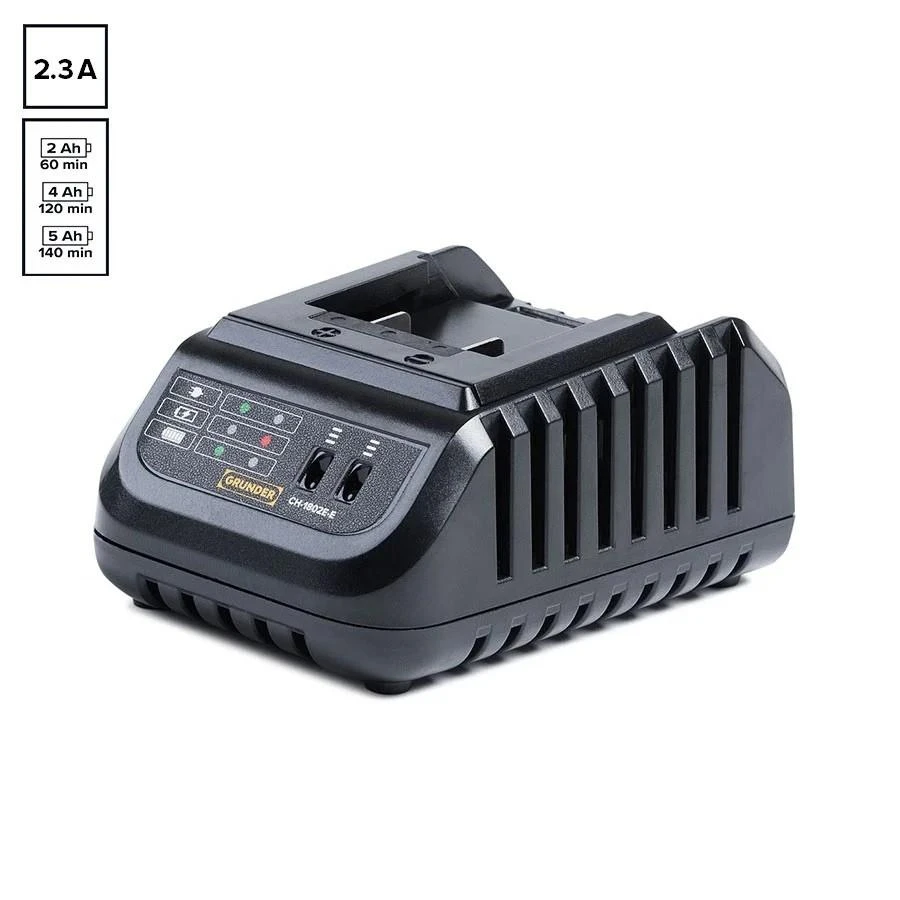 Grunder ĮRANK KOMPL AK CDL1,218CWL1218E 18VBL 2AH