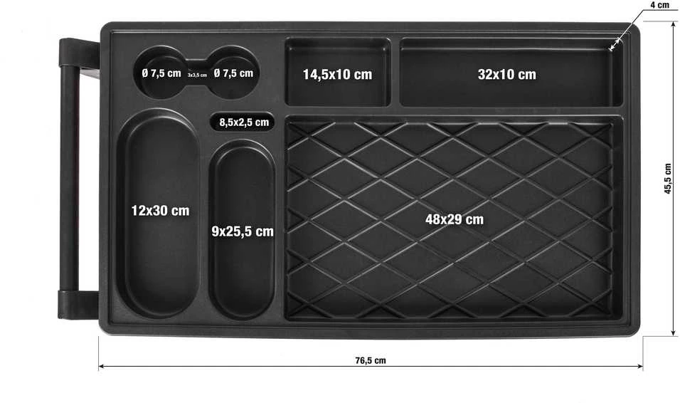 Įrankių vežimėlis G21 Cooper 6, 6350403