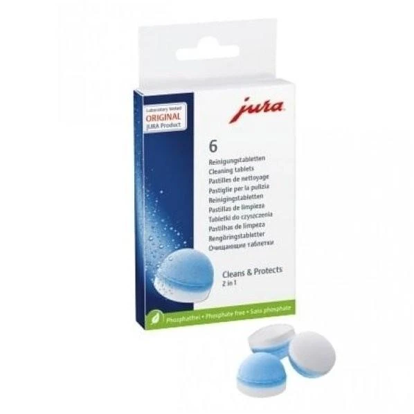 JURA Valymo tabletės, 6 vnt. 24225