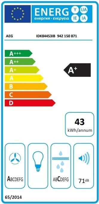 Kaitlentė AEG IDK84453IB