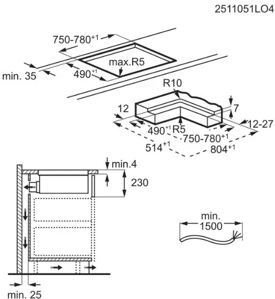 Kaitlentė AEG PE7000S80
