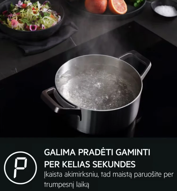 Indukcinė kaitlentė AEG TI64IB10FB