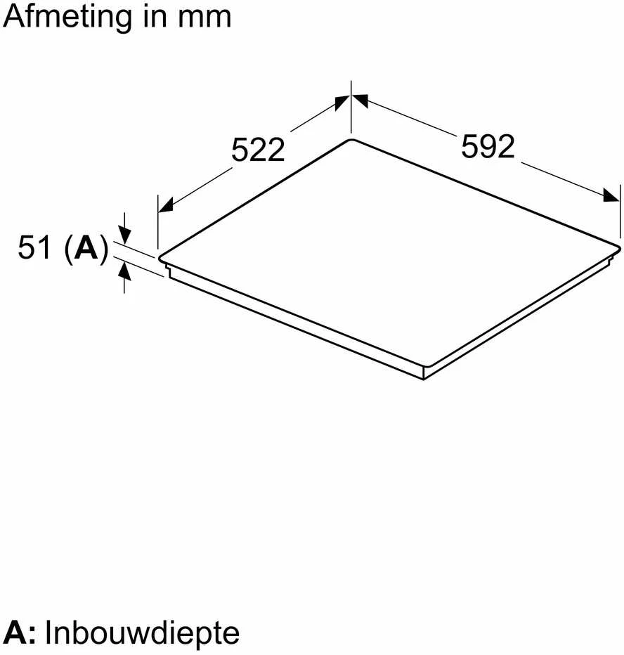Indukcinė Kaitlentė - Bosch Pif61Rhb1e
