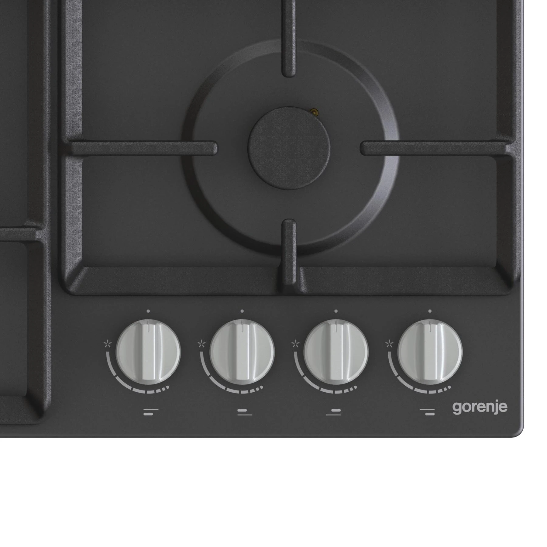 Gorenje | Kaitlentė | GW641EXB | Dujos | Degiklių / virimo zonų skaičius 4 | Sukamosios rankenėlės | Juodas