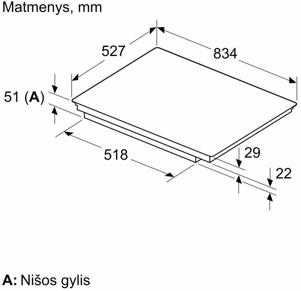 Kaitlentė Neff T68YYY4C0