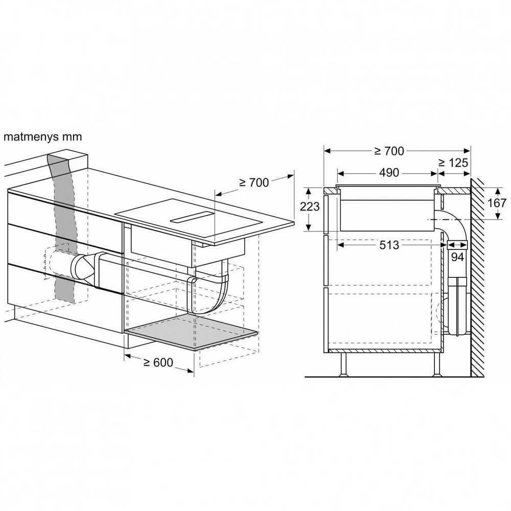 Kaitlentė su gartraukiu Bosch PVQ895F25E