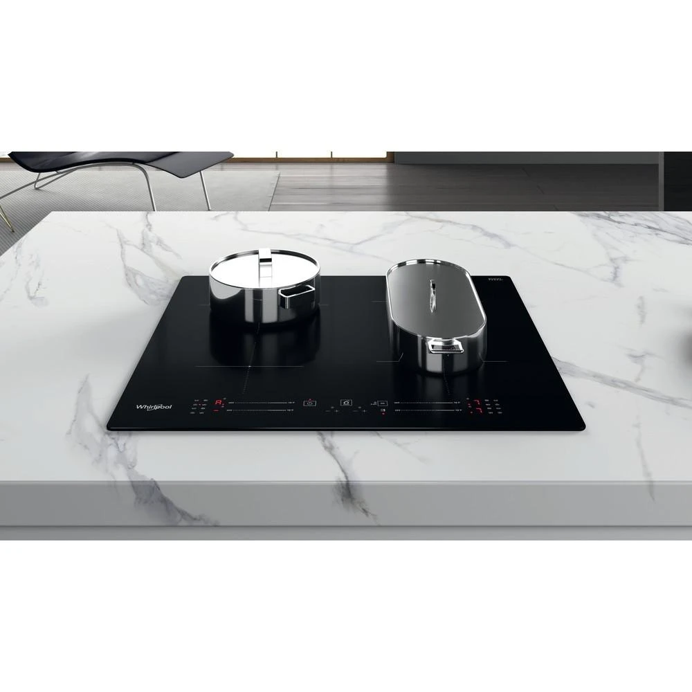 WHIRLPOOL Indukcinė kaitlentė WB S2560 NE, 60 cm, Juodas