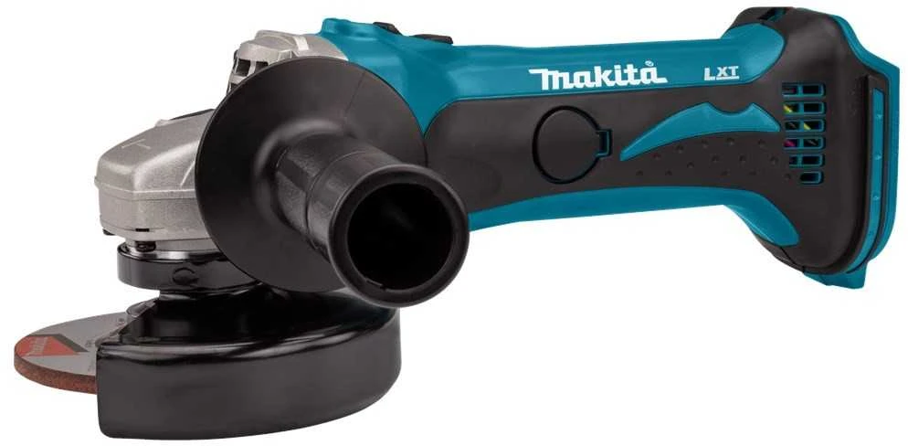 Makita akumuliatorinis kampinis šlifuoklis DGA452Z, 18V, 115 mm, be akumuliatoriaus ir kroviklio