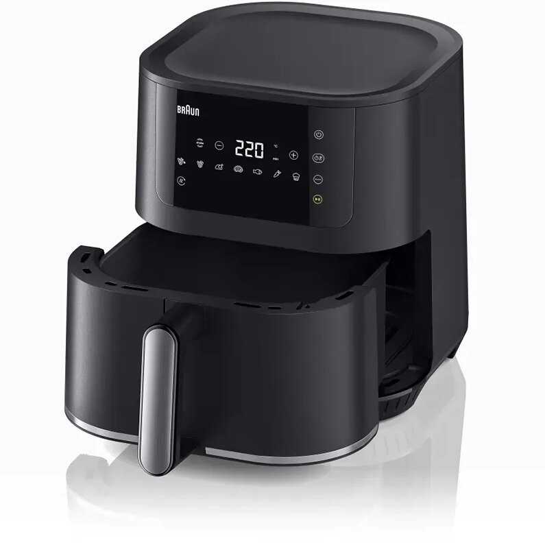 „Braun MultiFry 5“ oro gruzdintuvė | HF5030 | Galia 1700 W | Talpa 6 l | „RealAir“ technologija | „Judas“