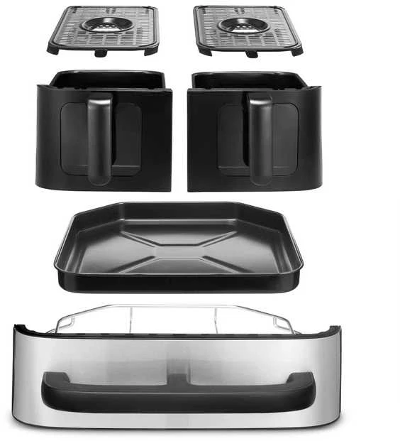 Karšto oro gruzdintuvė Cuisinart AIR-TWIN 10.4L AFT13XSSE