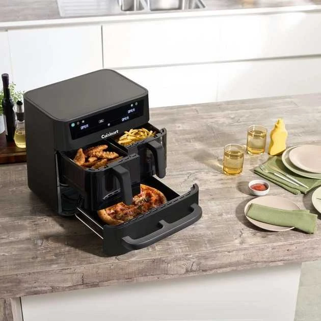 Karšto oro gruzdintuvė Cuisinart AIR-TWIN 10.4L AFT13XBLE