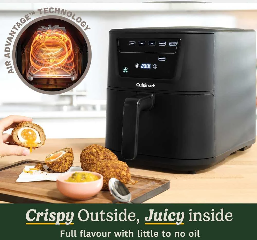 Karšto oro gruzdintuvė Cuisinart COMPACTMAX AFS8OBLE
