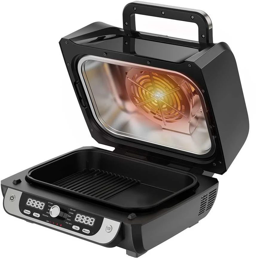 Karšto oro gruzdintuvė Elit GrillFry360 PRO