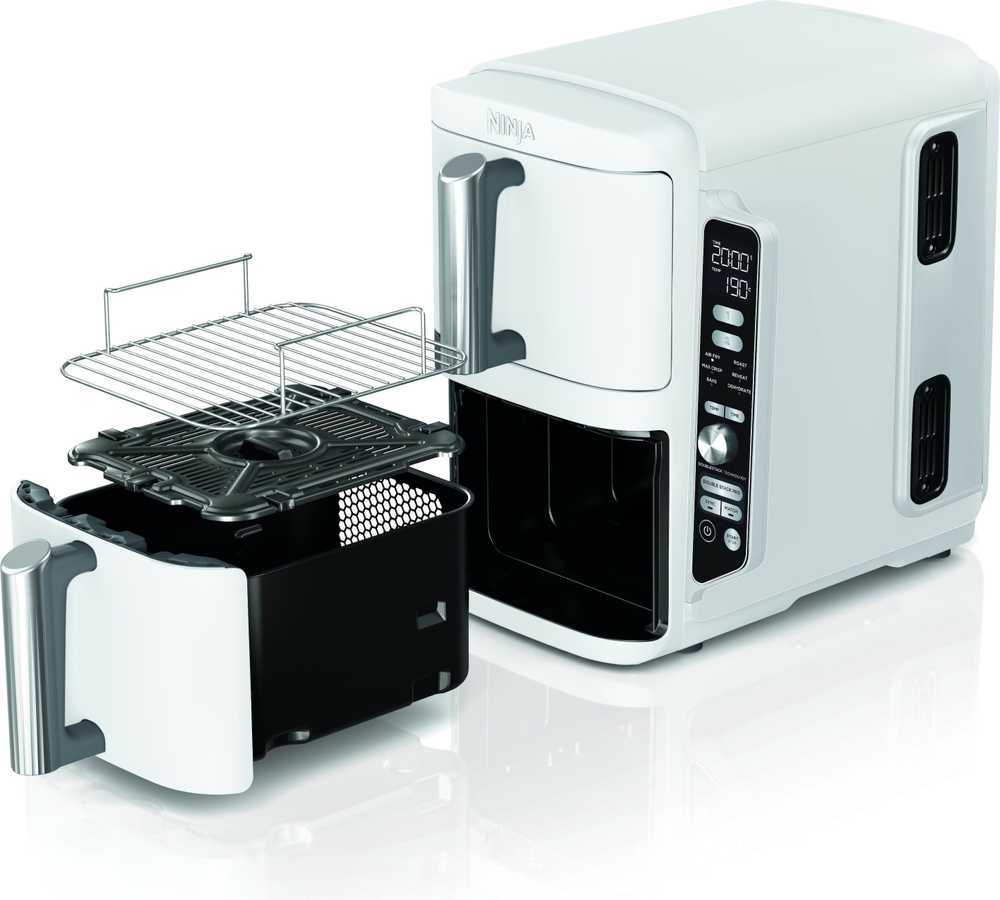 Karšto oro gruzdintuvė Ninja Double Stack XL, 2 lygių, 9,5 l