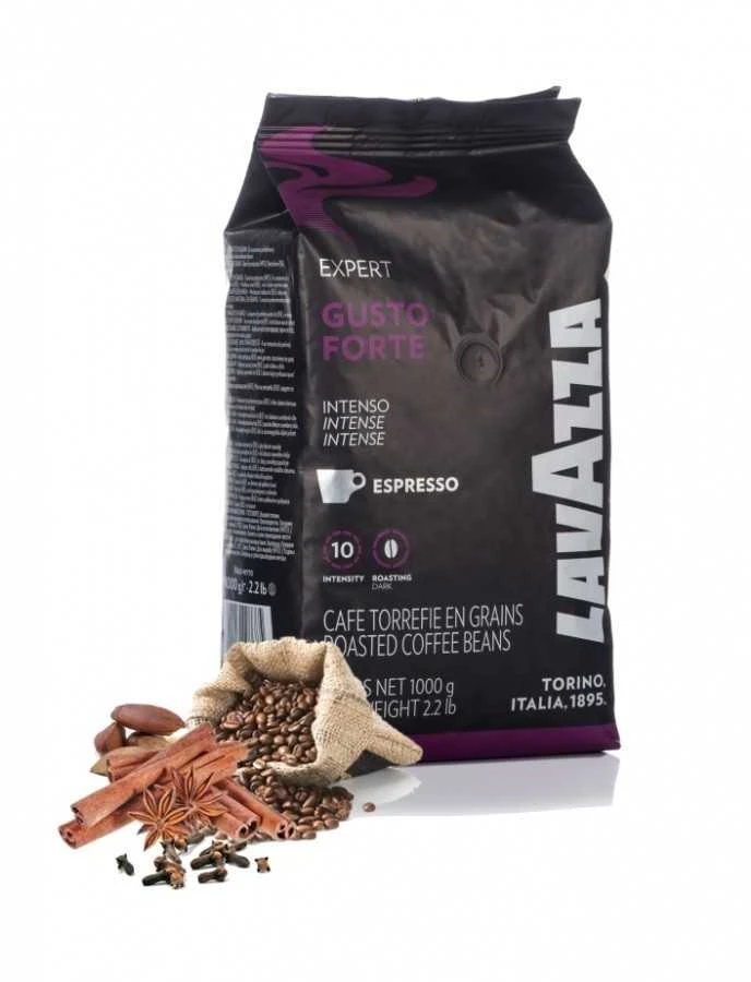 Kavos pupelės LAVAZZA Gusto Forte, 1kg.