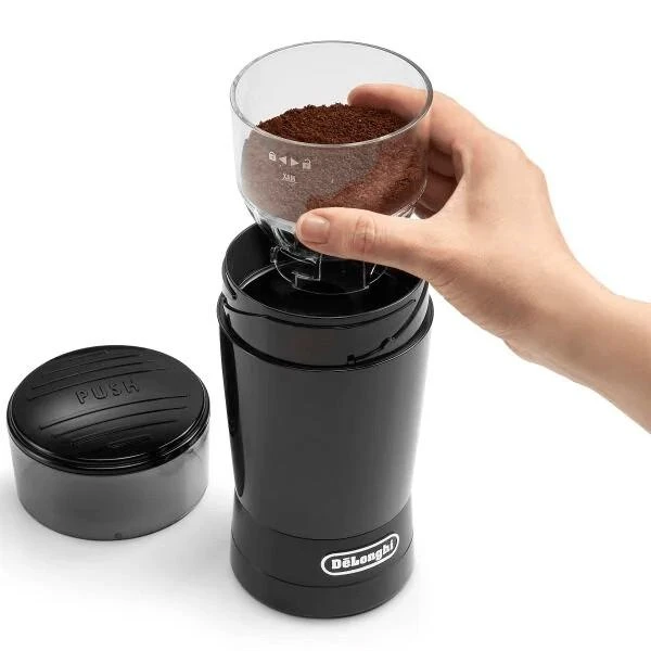 Kavamalė DELONGHI Coffee Grinder KG 200, 90g, 170W, Juodas