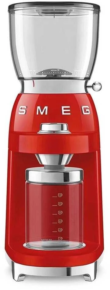 Kavamalė Kavos malūnėlis - Smeg 50' stiliaus raudonas