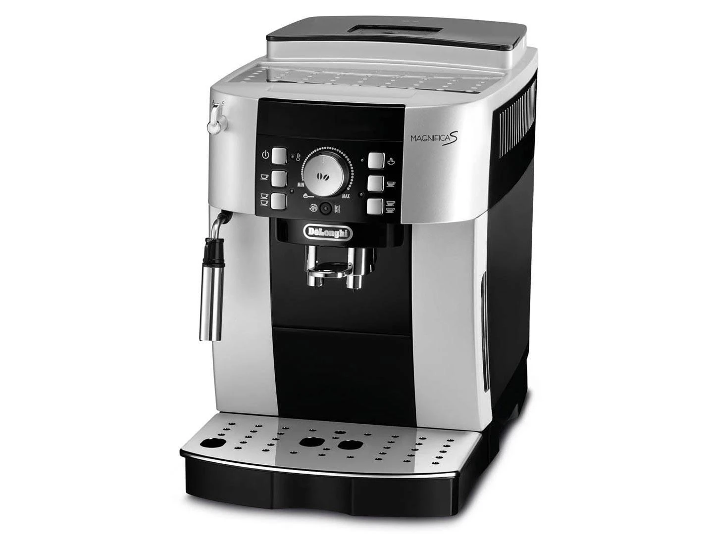 Kavos aparatas pilnai automatinis DeLonghi Magnifica ECAM 21.117.SB (1450W, sidabrinis color)