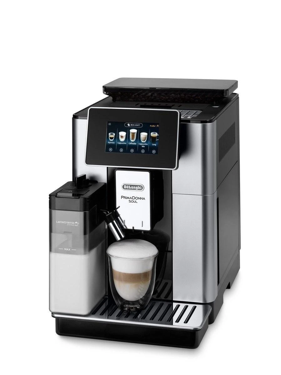 Kavos aparatas DeLonghi ECAM 610.55 SB PrimaDonna
