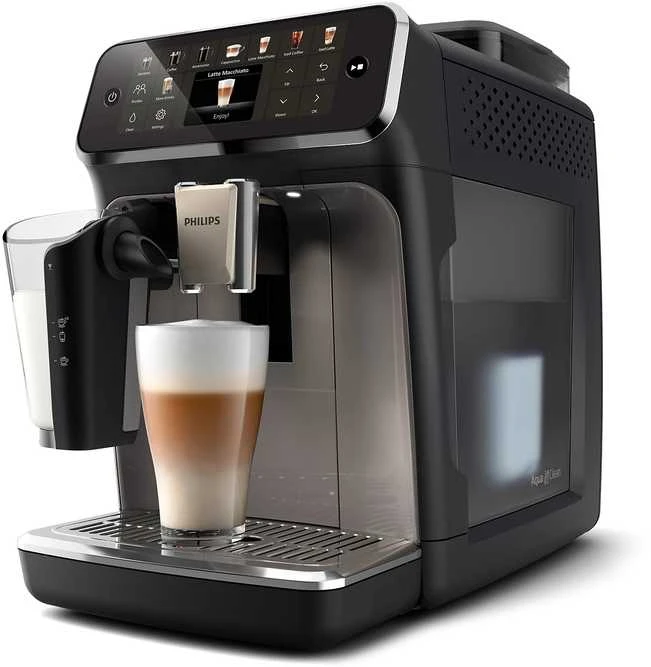 Philips | Kavos aparatas | EP5549/70 Series 5500 LatteGo | Slėgis 15 bar | Su pieno plakikliu | Automatinis | 1500 W | Juodas