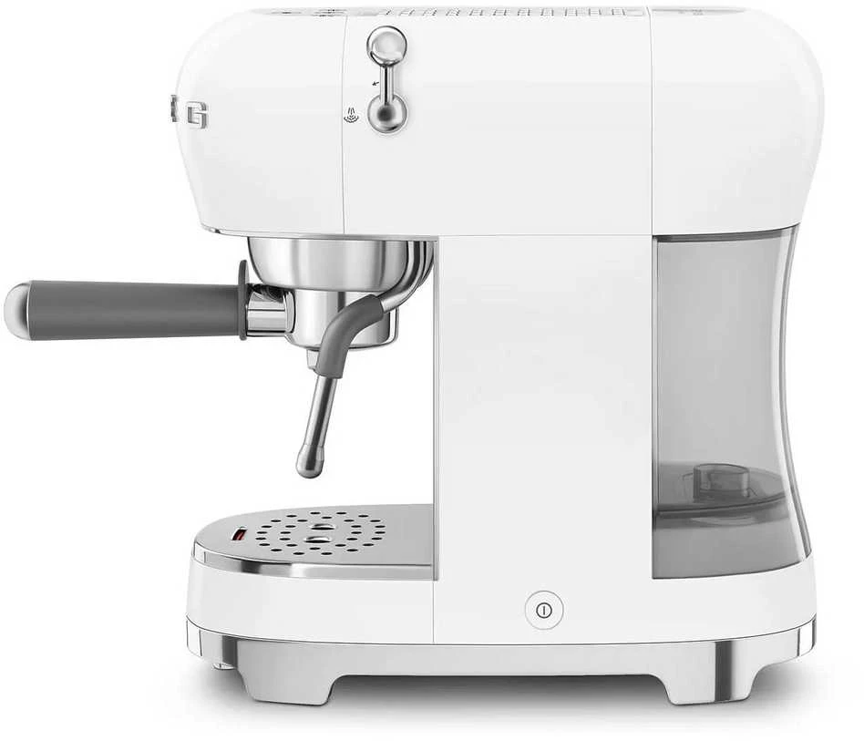 Smeg Espresso rankinis kavos aparatas ECF02WHEU, Baltos spalvos