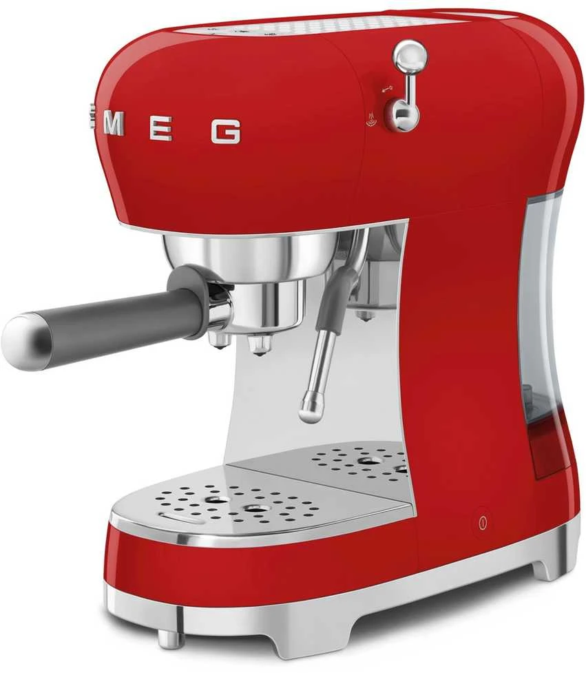 Kavos aparatas SMEG Espresso ECF02RDEU, raudonas