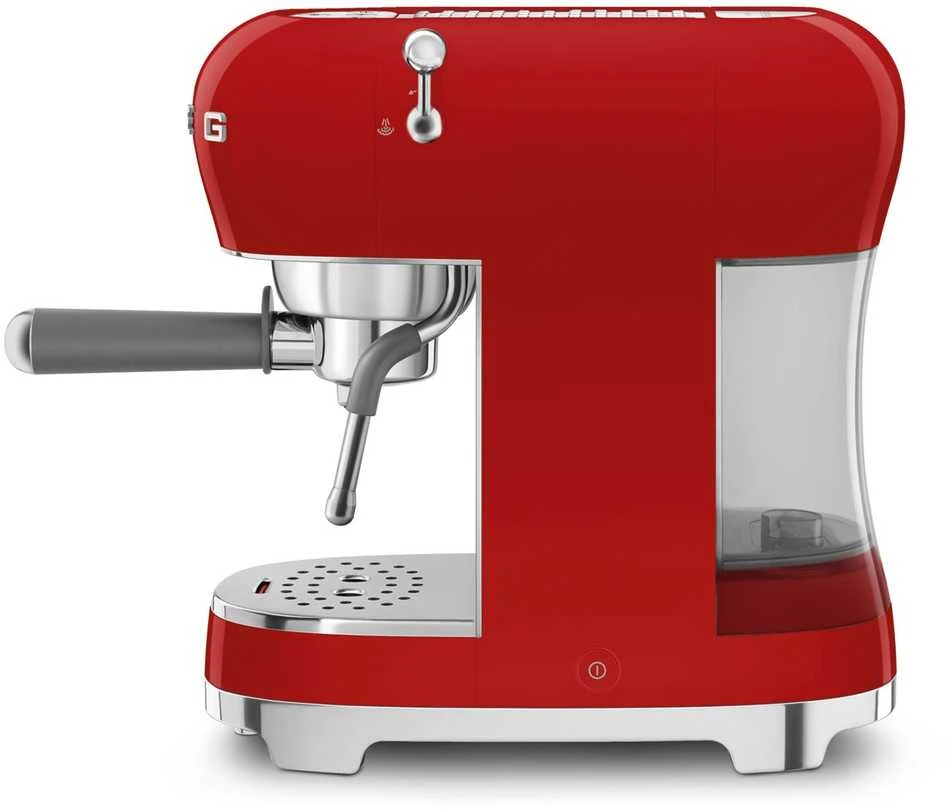 Kavos aparatas SMEG Espresso ECF02RDEU, raudonas