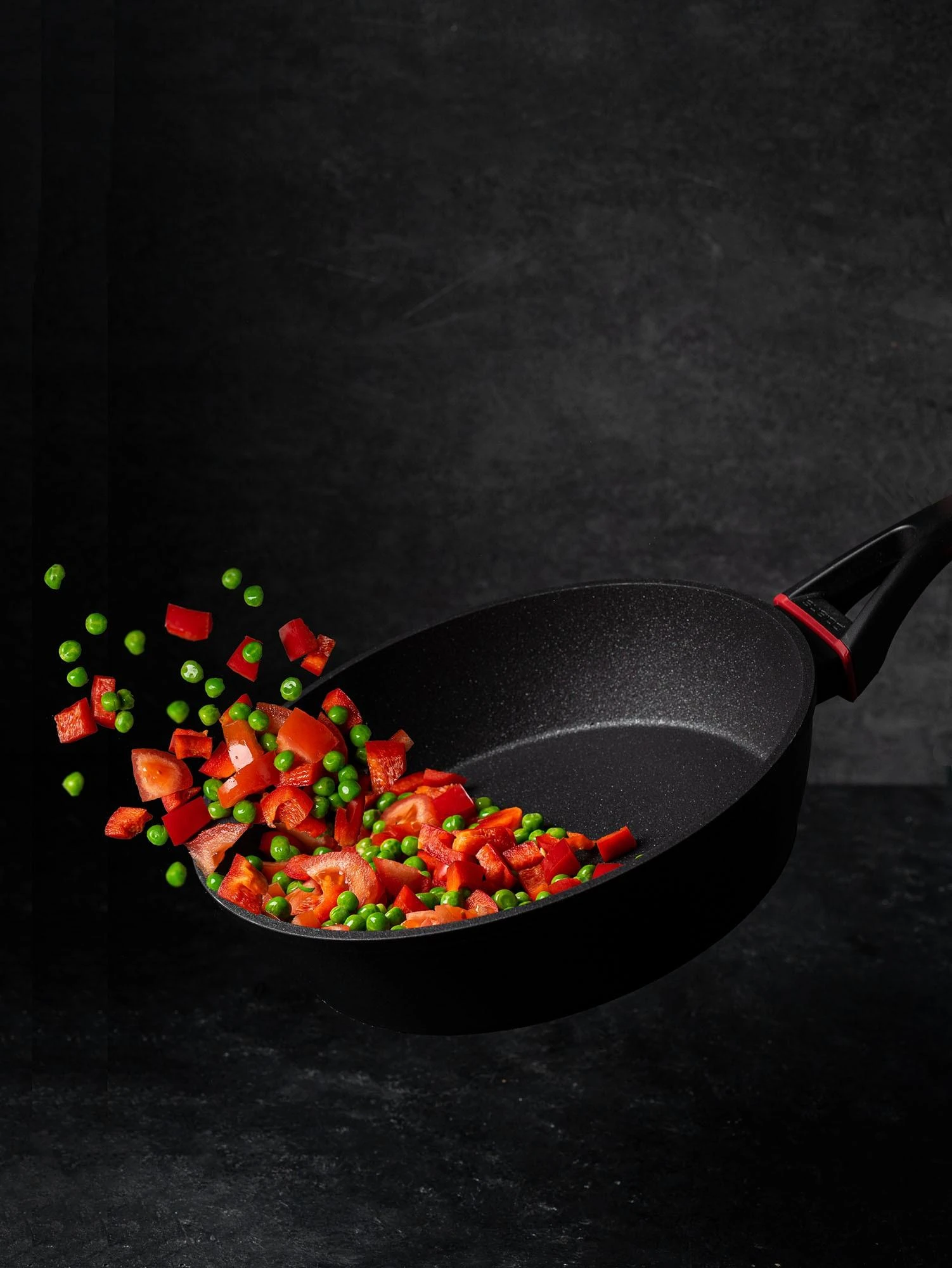 Keptuvė Polaris PRO kolekcija-26FP kaltinis aliuminis, 26 cm