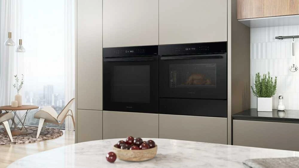 Kompaktinė orkaitė su mikrobangų funkcija Samsung NQ5B4353HBK