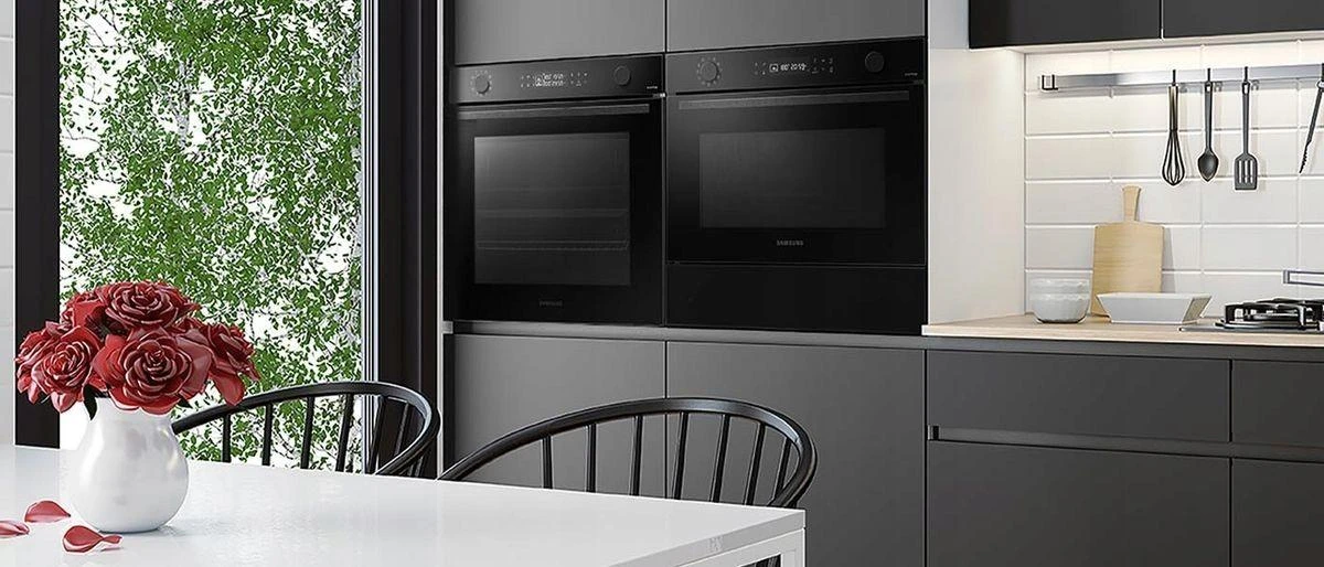 Kompaktinė orkaitė su mikrobangų funkcija Samsung NQ5B4553HBK
