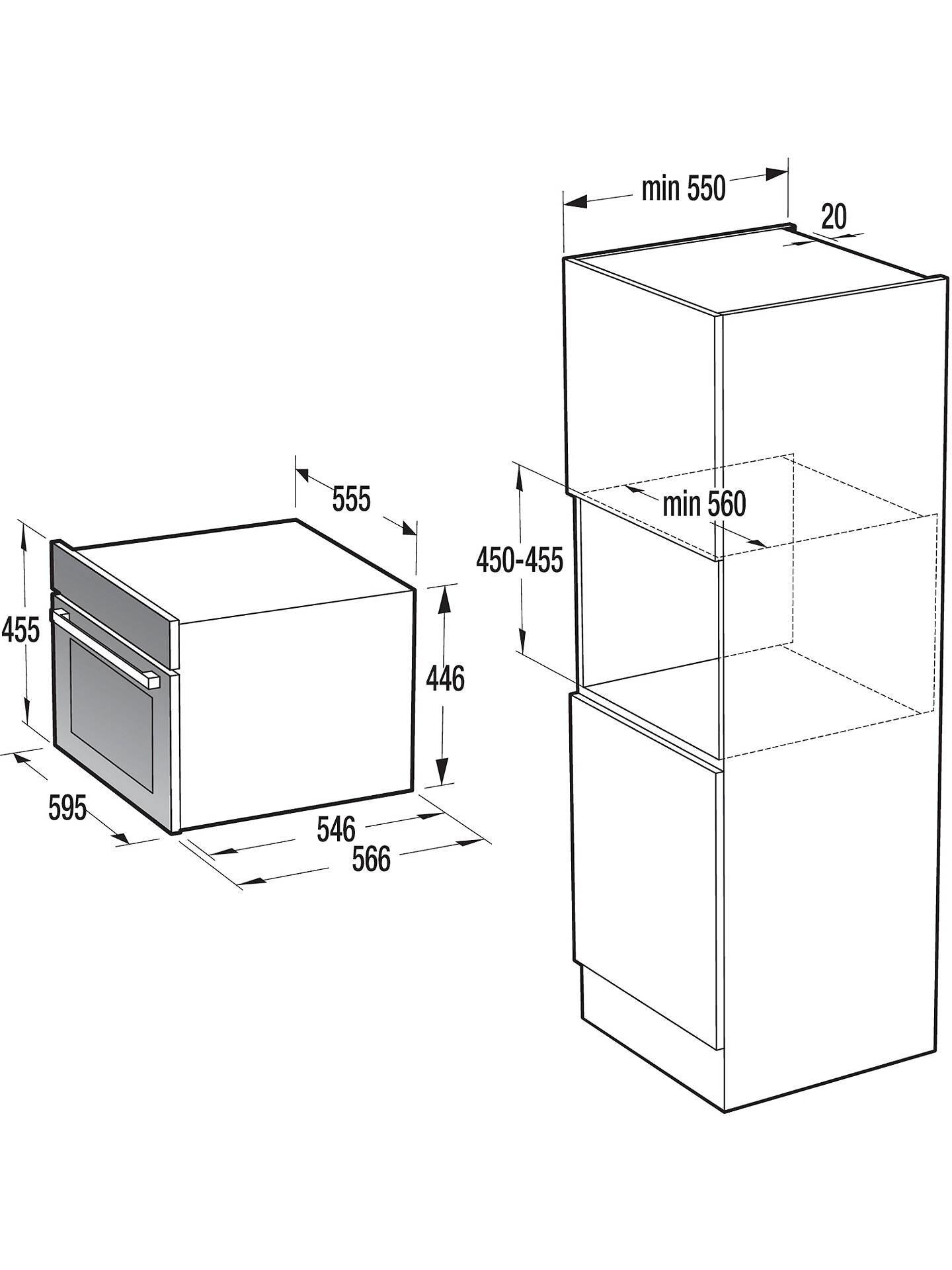 Kompaktiška orkaitė Gorenje BCM598S18X, žema kaina Varle.lt