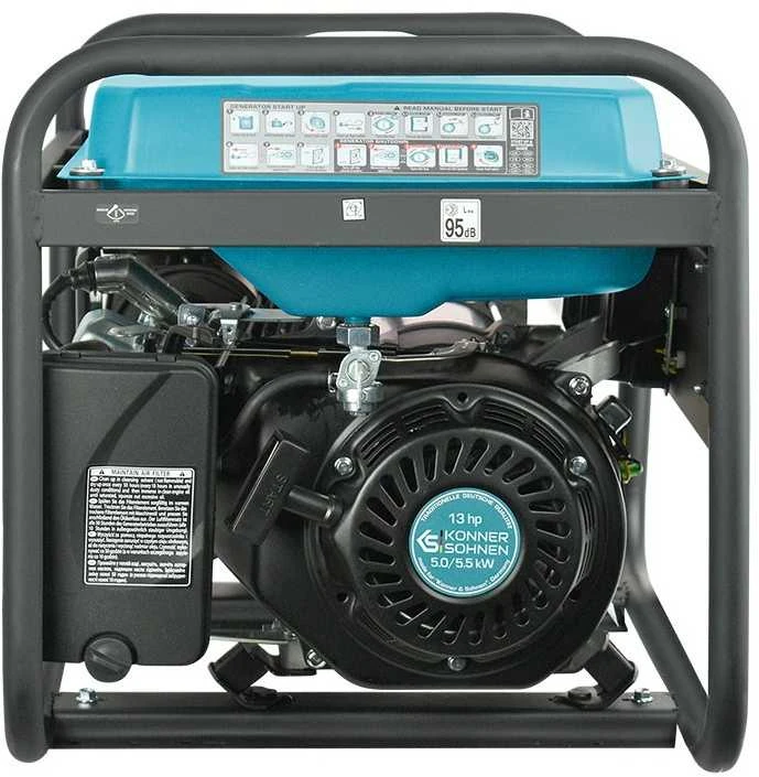 Benzininis generatorius Könner & Söhnen KS 7000E-3 ATS