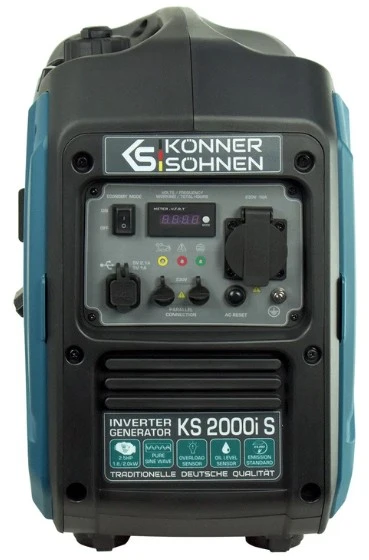 Konner & Sohnen Inverterinis generatorius 2000W, KS 2000i S KÖNNER amp SÖHNEN