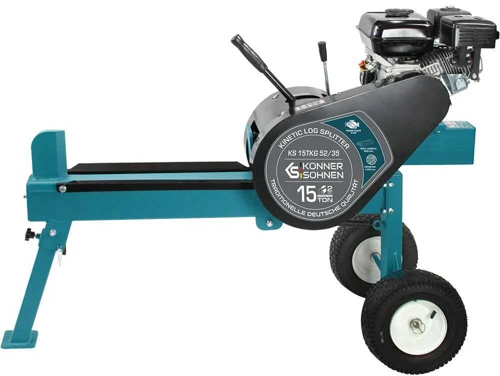 Konner & Sohnen benzininė kinetinė malkų skaldyklė KS 15TKG 52/35
