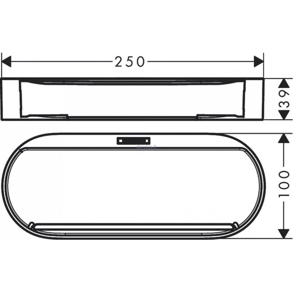 Hansgrohe Krepšelis HG WallStoris 27913670