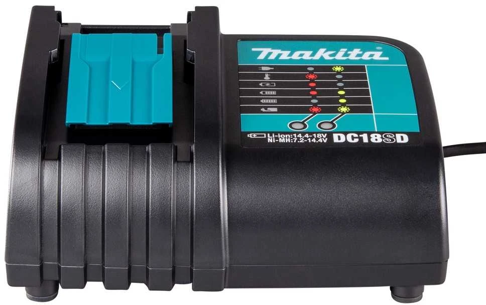Akumuliatorių įkroviklis MAKITA DC18SD 14,4-18V
