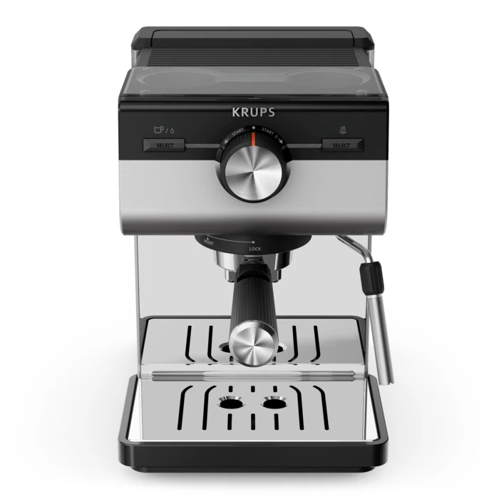 Krups Authentic+ XP384E10 Pusiau automatinis Espresso Kavos aparatas 2 L +DOVANA Lavazza kavos pupelės