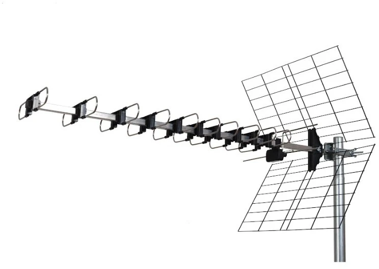 eStar Iskra Antena DTX-48F Yagi 21-69 Juodas Juodas