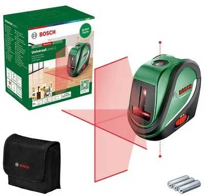 Kryžminis lazerinis nivelyras Bosch Universal Level 2