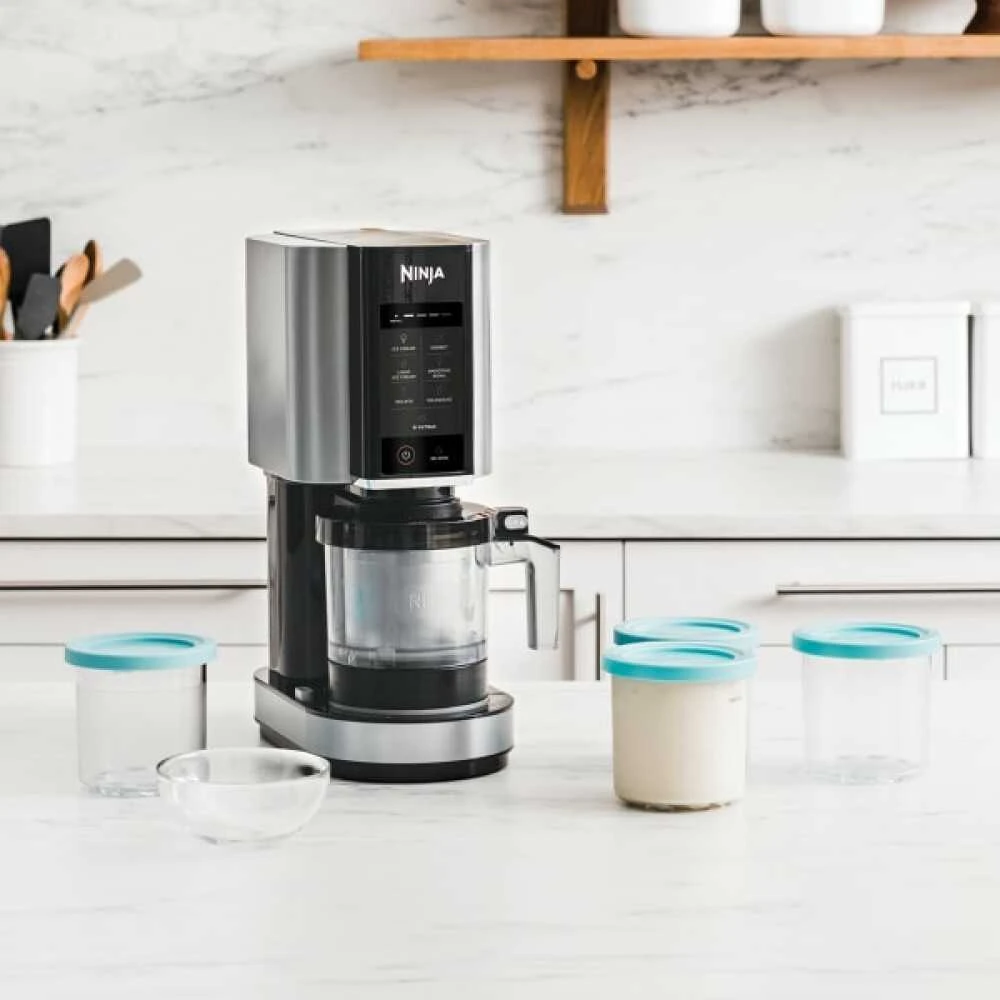 Ninja Kitchen Ledų gaminimo aparatas NC300EU, Sidabro spalvos